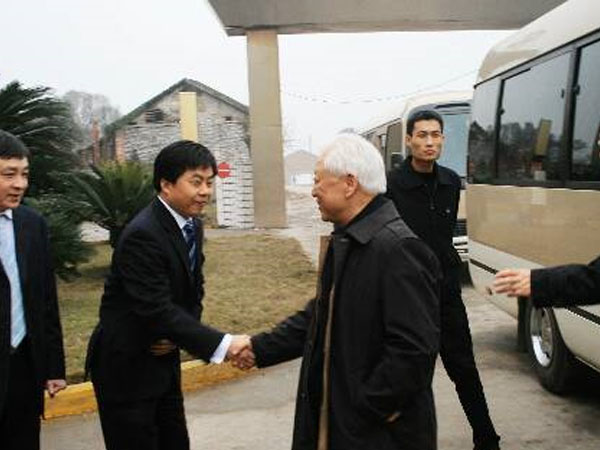 周铁农视察华体（中国）公司舒坪制盐基地